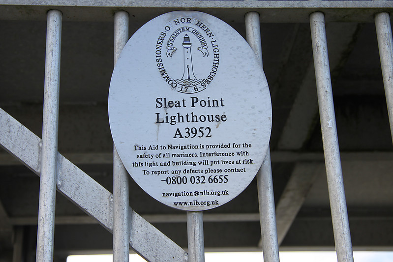Sleat Point Lighthouse
Keywords: Scotland;United Kingdom;Isle of Skye;Sleat Point;Plate