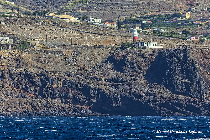 Punta San Cristóbal Lighthouse
Small lantern is 1903 lighthouse. Inactive since 1978
Keywords: Atlantic Ocean;Canary Islands;La Gomera Island;San Sebastian de la Gomera