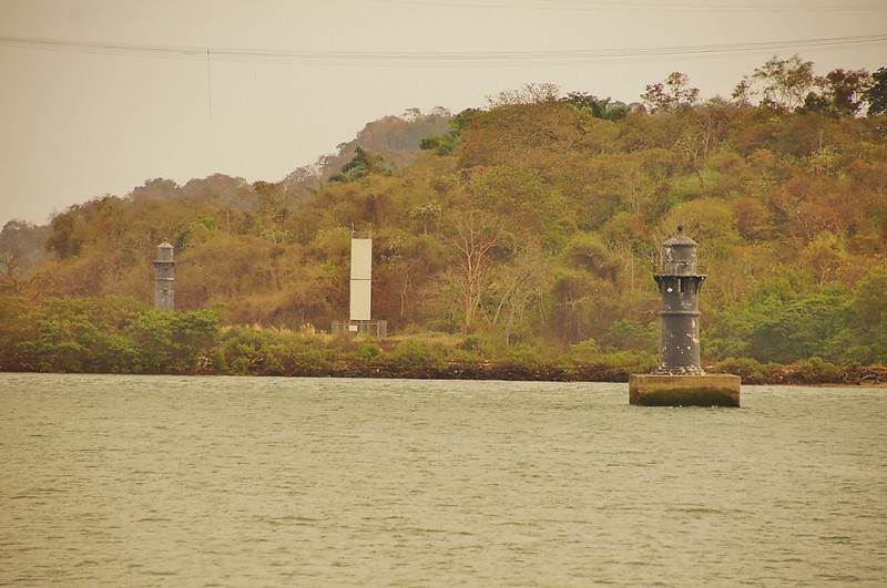 Panama Canal / Balboa Southbound Range Lighthouses
Keywords: Panama Canal;Panama