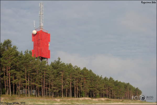 Ragaciems lighthouse
Located on a broadly rounded bend of the coast on the southwest shore of the Gulf of R?ga 1.2 km (3/4 mi) north of Ragaciems. Site appears open, tower closed.
Keywords: Latvia;Kurzeme;Gulf of Riga