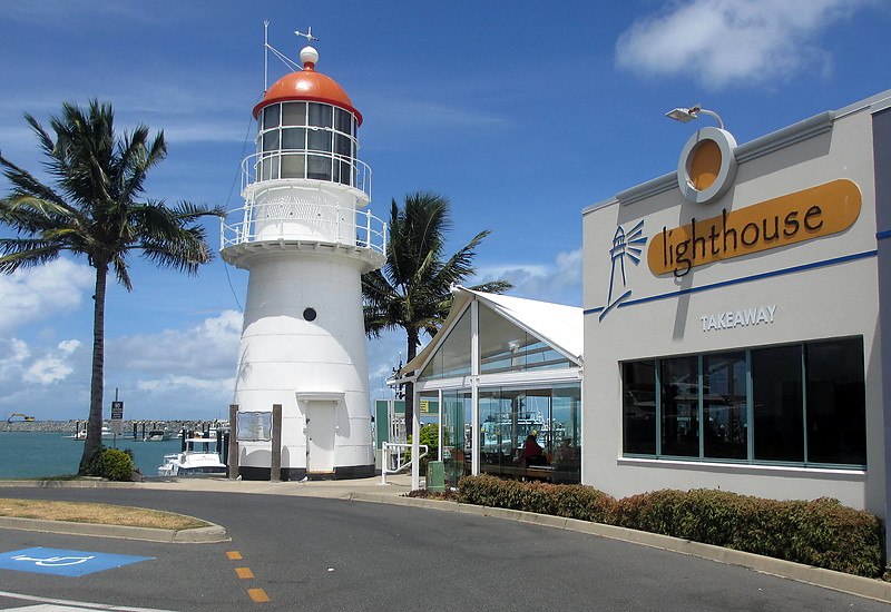 Pine Islet Lighthouse 
Keywords: Australia;Queensland;Mackay;Tasman sea