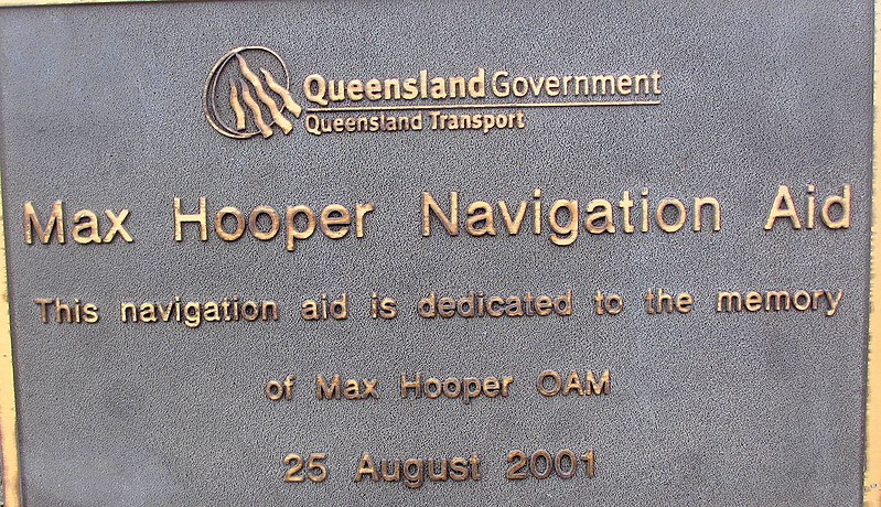 Townsville / Max Hooper Navigation Aid Plaque
AKA Platypus Channel Range Rear (2)
Leading light 211.5
Keywords: Australia;Queensland;Townsville;Tasman sea;Plate