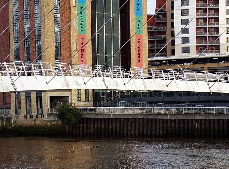 Newcastle upon Tyne / Millennium Bridge  light
Keywords: North Sea;England;United Kingdom;Tyne;Newcastle
