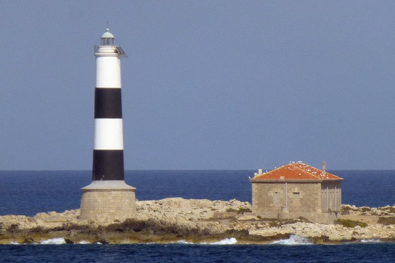 Formentera / Islote d'en Pou lighthouse
AKA Isla de los Puercos
Author of the photo: [url=https://www.flickr.com/photos/45898619@N08/]Paddy Ballard[/url]

Keywords: Formentera;Spain;Mediterranean sea;Balearic islands
