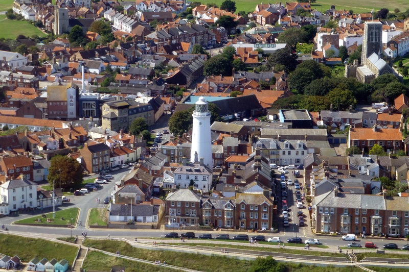 Suffolk / Southwold Lighthouse - aerial shot
Author of the photo: [url=https://www.flickr.com/photos/45898619@N08/]Paddy Ballard[/url]
Keywords: Southwold;Suffolk;England;North Sea;Aerial