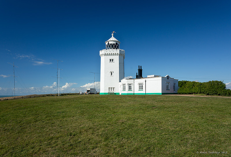 East-entrance Dover Strait / South Foreland (High) Lighthouse
Built in 1843, inactive since 1988.
Owned by the National Trust, open for visitors.
Keywords: Dover;England;United Kingdom;English channel