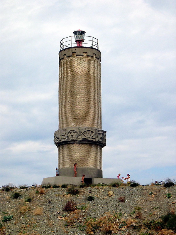 Black sea / Utrish lighthouse 
Permission granted by: [url=http://fleetphoto.ru/]Dimitriy[/url]
Keywords: Black sea;Russia;Utrish;Anapa