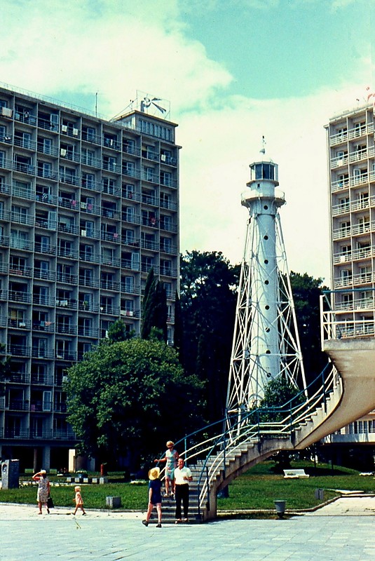 Old Pitsunda lighthouse - old photo
photo of 1979
Keywords: Abkhazia;Black sea;Pitsunda;Historic