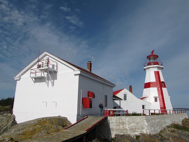 New Brunswick / East Quoddy Lighthouse
Author of the photo: [url=https://www.flickr.com/photos/bobindrums/]Robert English[/url]
Keywords: New Brunswick;Canada;Bay of Fundy