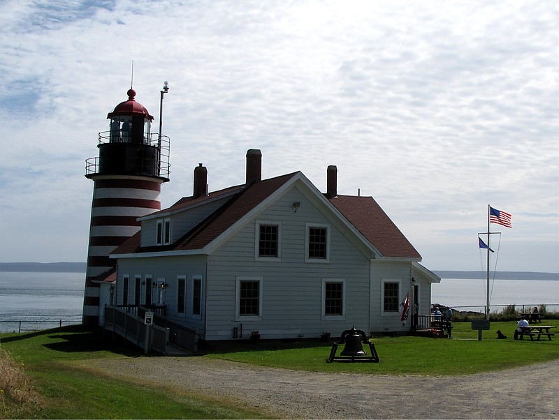 Maine / West Quoddy Head lighthouse
Author of the photo: [url=https://www.flickr.com/photos/bobindrums/]Robert English[/url]

Keywords: Maine;United States;Atlantic ocean
