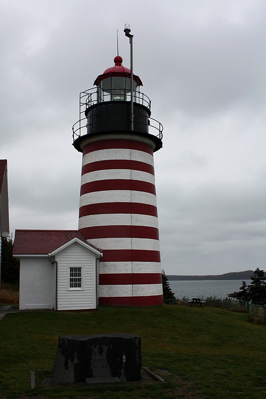 Maine  / West Quoddy Head lighthouse
Author of the photo: [url=http://www.flickr.com/photos/21953562@N07/]C. Hanchey[/url]
Keywords: Maine;United States;Atlantic ocean
