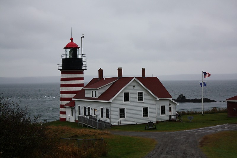 Maine  / West Quoddy Head lighthouse
Author of the photo: [url=http://www.flickr.com/photos/21953562@N07/]C. Hanchey[/url]
Keywords: Maine;United States;Atlantic ocean