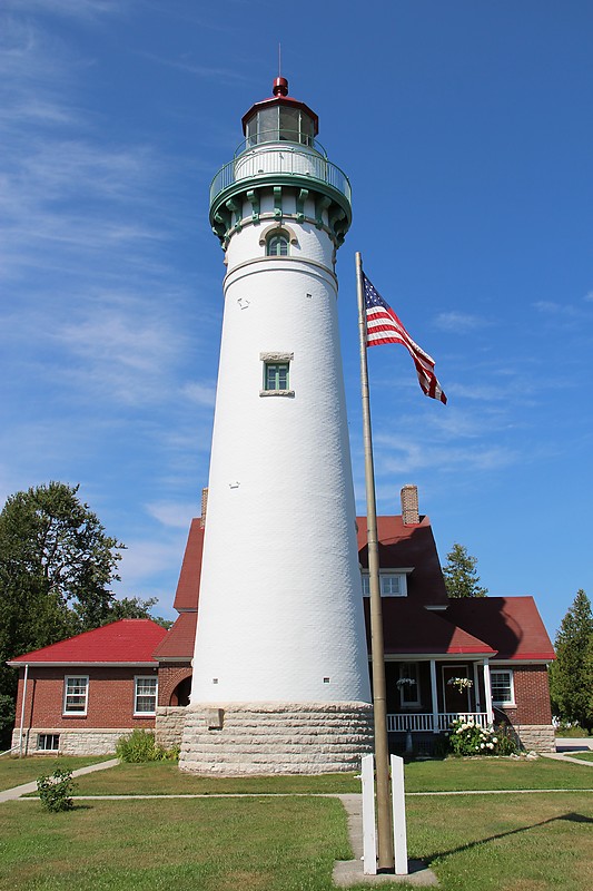 Michigan / Seul Choix Point lighthouse 
Author of the photo: [url=http://www.flickr.com/photos/21953562@N07/]C. Hanchey[/url]
Keywords: Michigan;Lake Michigan;United States