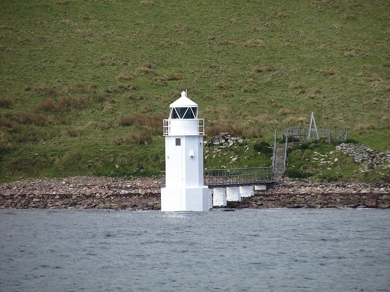 Orkney islands / Eday / Calf Sound lighthouse
AKA Calf of Eday
Photo made from Stronsay - Westray ferry
Keywords: Orkney islands;Scotland;United Kingdom;Eday;Offshore