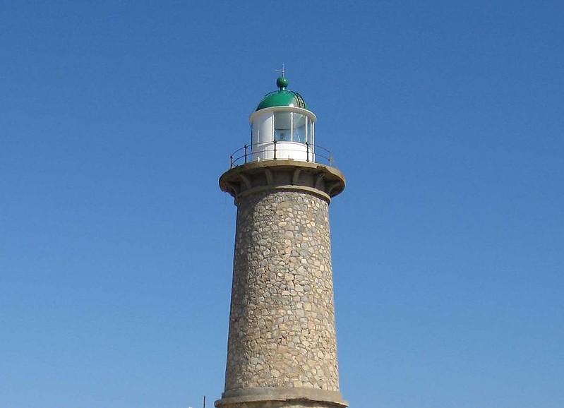 Antikythira Island  / Akra Apolytarais Lighthouse
Source of the photo: [url=http://www.faroi.com/]Lighthouses of Greece[/url]
Keywords: Aegean sea;Greece;Antikythira