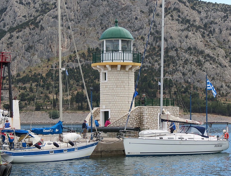 Gulf of Corinth / Antíkyra  lighthouse
AKA Antikira, Andikira
Author of the photo: [url=https://www.flickr.com/photos/21475135@N05/]Karl Agre[/url]
Keywords: Gulf of Corinth;Greece;Ant?kyra