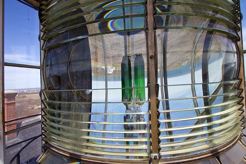Rhode island / Block Island South East lighthouse - lamp
Author of the photo: [url=https://jeremydentremont.smugmug.com/]nelights[/url]

Keywords: Block island;United States;Rhode island;Atlantic ocean;Lamp