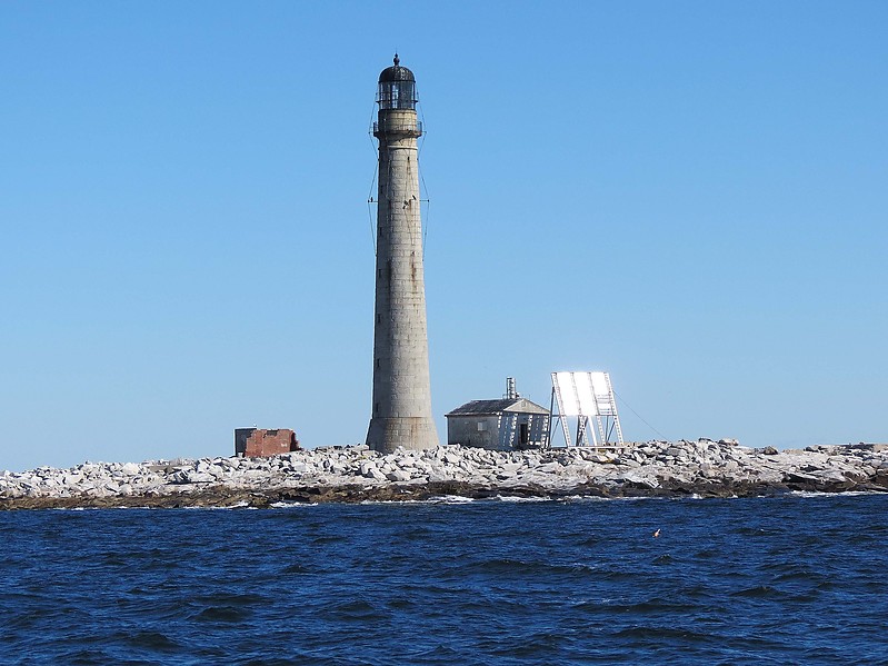 Maine / Boon Island lighthouse 
Author of the photo: [url=https://www.flickr.com/photos/21475135@N05/]Karl Agre[/url]
Keywords: Maine;United States;Atlantic ocean
