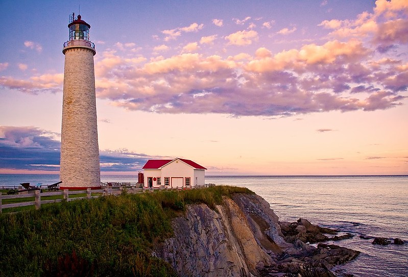 Quebec / Cap des Rosiers lighthouse at sunset
Author of the photo: [url=http://www.chasseurdephares.com/]Patrick Matte[/url]

Keywords: Canada;Quebec;Gulf of Saint Lawrence;Sunset