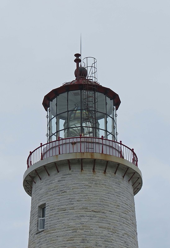 Quebec / Cap des Rosiers lighthouse - lantern
Author of the photo: [url=https://www.flickr.com/photos/21475135@N05/]Karl Agre[/url]
Keywords: Canada;Quebec;Gulf of Saint Lawrence;Lantern