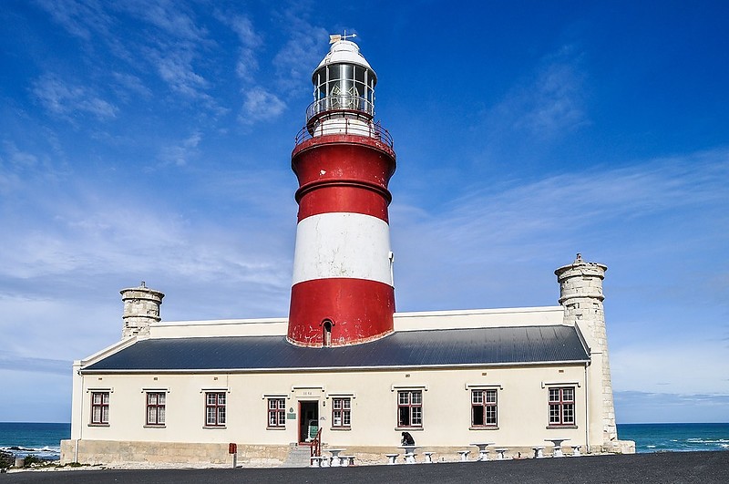 Cape Agulhas Lighthouse
Author of the photo: [url=https://www.flickr.com/photos/48489192@N06/]Marie-Laure Even[/url]
Keywords: Atlantic ocean;Indian ocean;South Africa