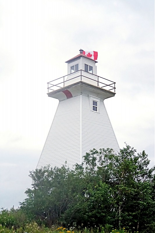 New Brunswick / Cape Tormentine Outer Wharf Range Rear Lighthouse
Author of the photo: [url=https://www.flickr.com/photos/archer10/]Dennis Jarvis[/url]
Keywords: New Brunswick;Tormentine;Canada;Northumberland Strait