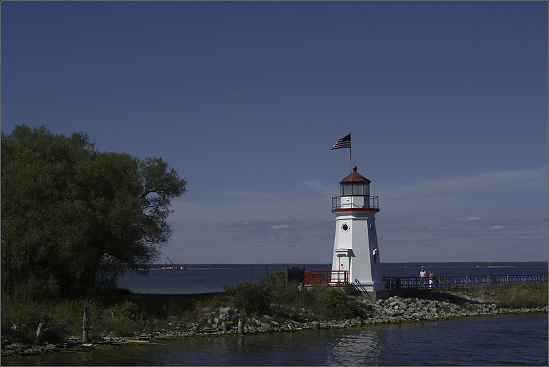 Michigan / Cheboygan Crib old lighthouse
Author of the photo: [url=https://www.flickr.com/photos/jowo/]Joel Dinda[/url]

Keywords: Michigan;Lake Huron;United States;Cheboygan