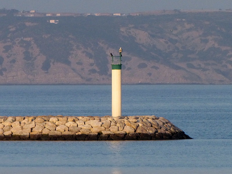 Tangier Ville / Tanja Bay Marina NE Breakwater Head light
Keywords: Tangier Ville;Strait of Gibraltar;Morocco;Tangier
