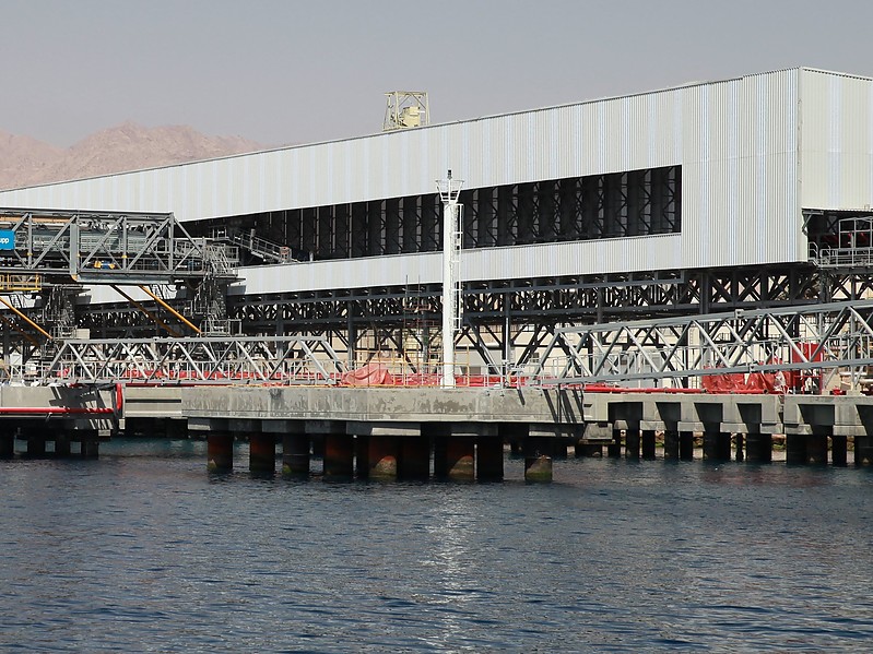 El 'Aqaba Industrial Port / JFL Jetty N Side light
Keywords: Gulf of Aqaba;Aqaba;Jordan