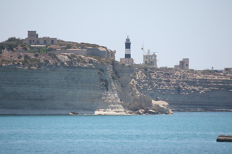 Delimara lighthouse
Delimara lighthouse, Marsaxlokk Malta, taken on 16/03/2013
Black and white tower - restored lighthouse, not active
Active Light installed at radar tower to the right from lighthouse
Keywords: Malta;Mediterranean sea