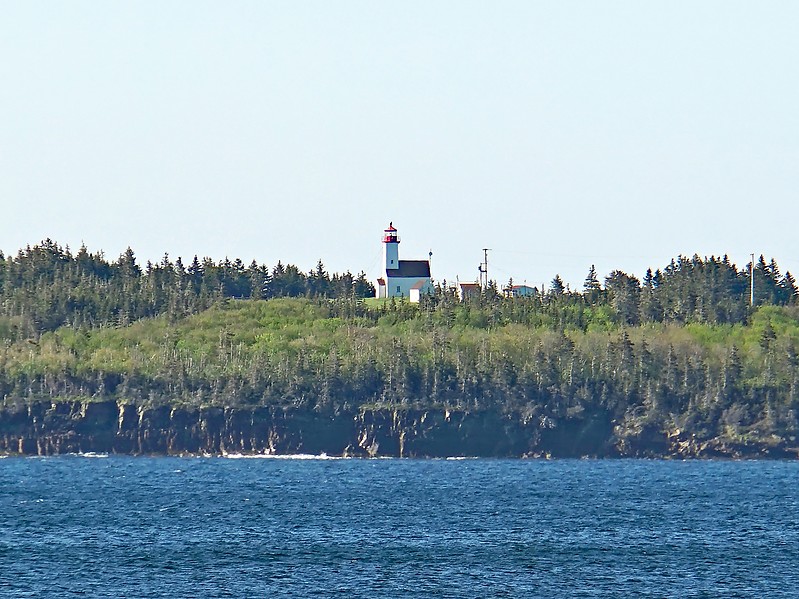 Nova Scotia /  East Ironbound Island lighthouse
Author of the photo: [url=https://www.flickr.com/photos/archer10/] Dennis Jarvis[/url]
Keywords: Nova Scotia;Canada;Atlantic ocean