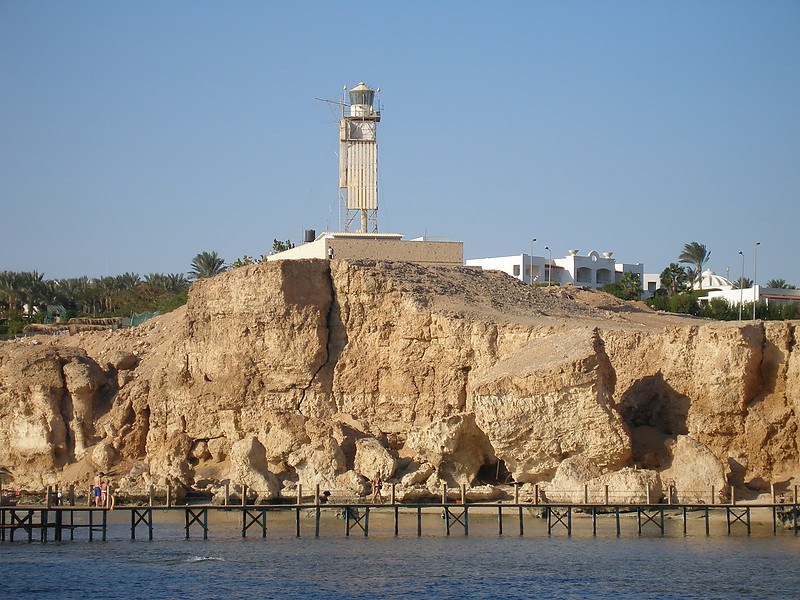 Sharm el Sheikh / Um el-Sayed Lighthouse
Photo send by Karlheinz Schneider.

Keywords: Egypt;Red sea;Sharm el Sheikh