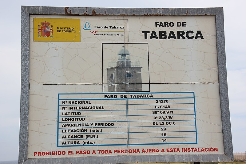 Faro de Isla Tabarca - plate
Keywords: Tabarca;Alicante;Spain;Mediterranean sea;Plate