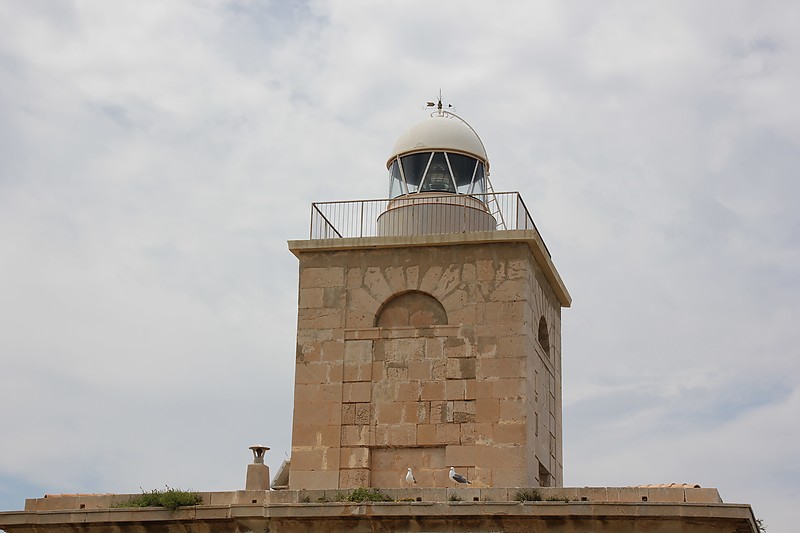Faro de Isla Tabarca - lantern
Keywords: Tabarca;Alicante;Spain;Mediterranean sea;Lantern