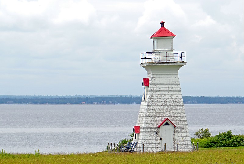 New Brunswick / Grants Beach Range Rear lighthouse
Author of the photo: [url=https://www.flickr.com/photos/archer10/] Dennis Jarvis[/url]
Keywords: Gulf of Saint Lawrence;New Brunswick;Canada;Miramichi Bay