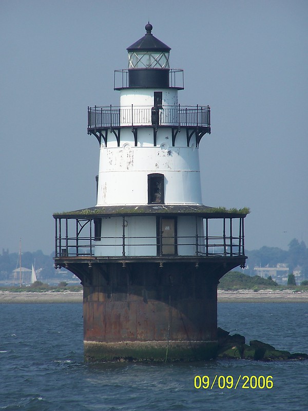 Rhode island / Hog Island Shoal lighthouse
Author of the photo: [url=https://www.flickr.com/photos/bobindrums/]Robert English[/url]

Keywords: United States;Rhode island;Atlantic ocean;Offshore