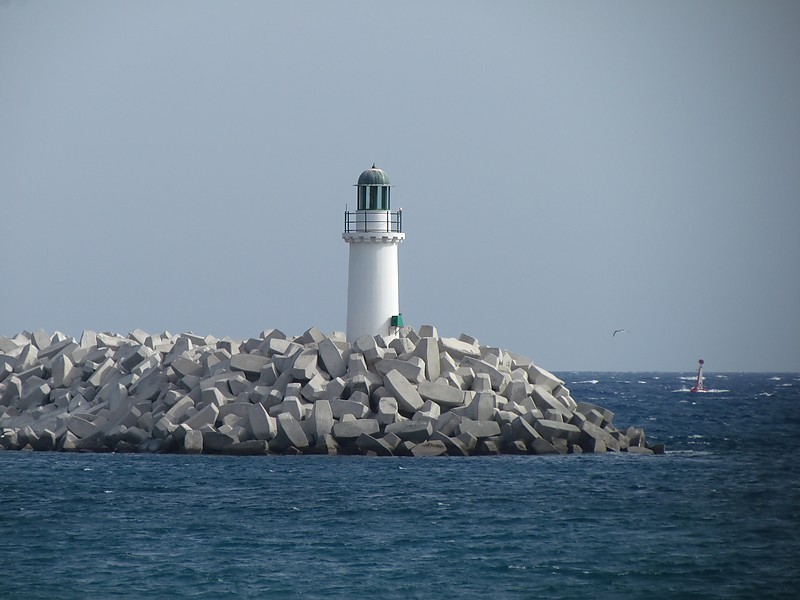 LIMASSOL - New Marina - SE Breakwater Lighthouse
Keywords: Limassol;Cyprus;Mediterranean sea