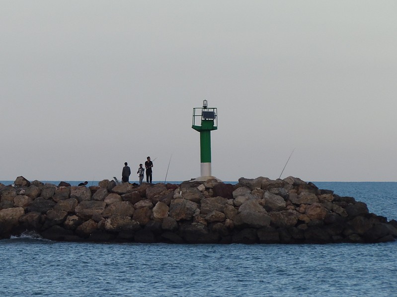 Valencia / Puerto de Alboraya (Port-Saplaya) North Breakwater light
Keywords: Valencia;Spain;Mediterranean sea