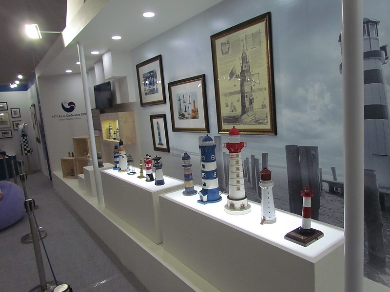 IALA 2018 exhibition - lighthouses models
International Association of Marine Aids to Navigation and Lighthouse Authorities conference and exhibition in Incheon, Korea, May 2018
Keywords: Museum