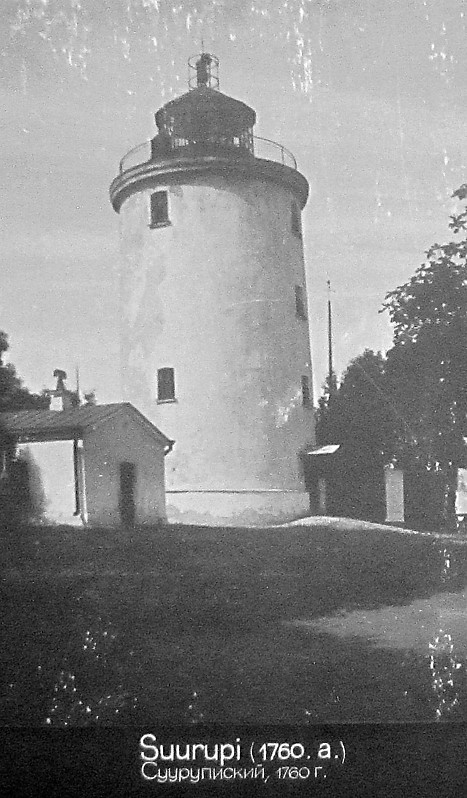 Suurupi (Surupe) Range Rear lighthouse
Photo from Estonian maritime museum
Keywords: Estonia;Baltic sea;Historic