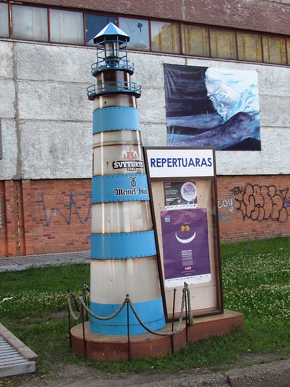 Advertising lighthouse in Klaipeda, Lithuania
Probably should be called Beerhouse :)
Keywords: Artwork