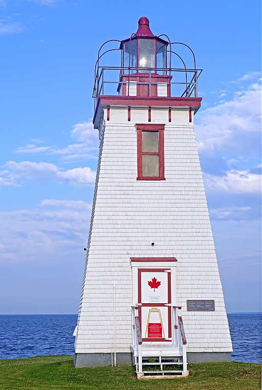 New Brunswick / Inch Arran Point Range Front lighthouse
AKA Inch Arran, Bon Ami Point
Author of the photo: [url=https://www.flickr.com/photos/archer10/] Dennis Jarvis[/url]
Keywords: Dalhousie;New Brunswick;Canada;Gulf of Saint Lawrence;Chaleur Bay