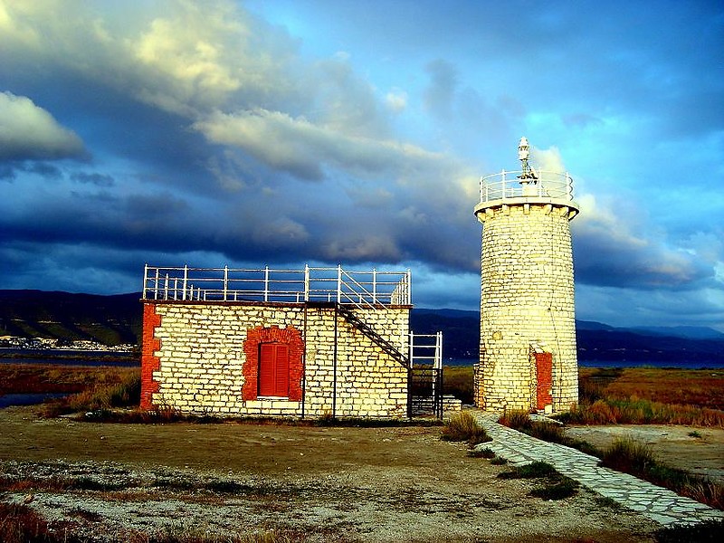 Koprenas lighthouse
Source of the photo: [url=http://www.faroi.com/]Lighthouses of Greece[/url]

Keywords: Greece;Commeno;Ionian sea