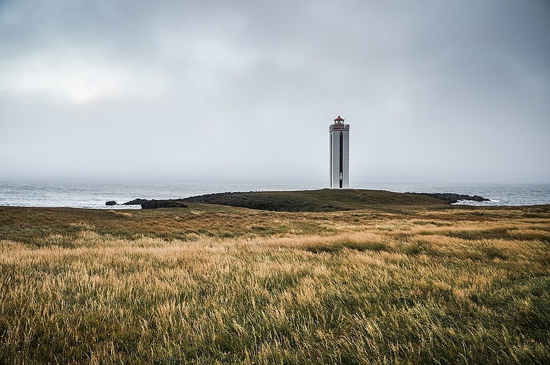 Kalfshamars lighthouse
AKA K?lfshamarsvík 
Author of the photo: [url=https://www.flickr.com/photos/48489192@N06/]Marie-Laure Even[/url]

Keywords: Greenland Sea;Iceland;Atlantic ocean