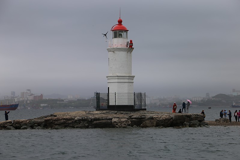 Vladivostok / Tokarev lighthouse
AKA Tokarevskaya Koshka, Egersheld
Keywords: Vladivostok;Russia;Far East;Peter the Great Gulf;Sea of Japan