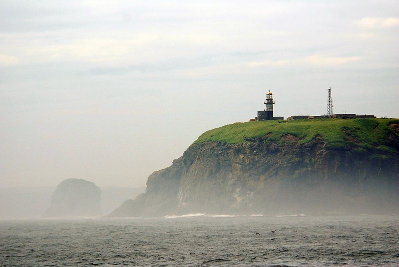 Kuril Islands / Shikotan lighthouse
AKA Mys Krab, Shpanberg
Keywords: Kuril Islands;Russia;Far East;South Kuril strait