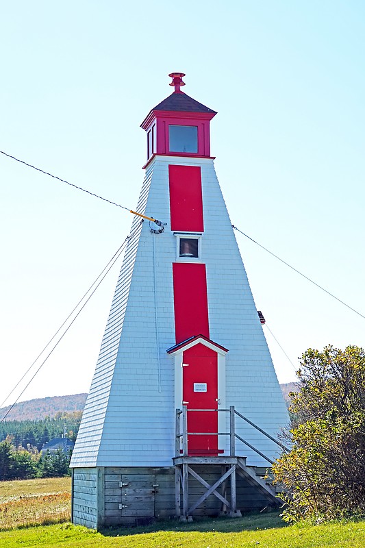 Nova Scotia / Margaree Harbour Range Rear Lighthouse
Author of the photo: [url=https://www.flickr.com/photos/archer10/]Dennis Jarvis[/url]
Keywords: Nova Scotia;Canada;Gulf of Saint Lawrence