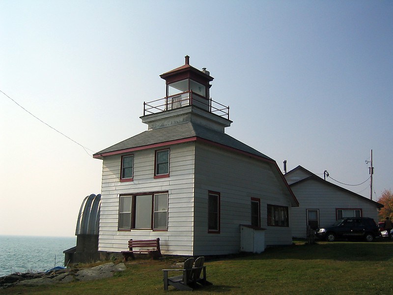 Lake Huron / McKay Island lighthouse
Photo source:[url=http://lighthousesrus.org/index.htm]www.lighthousesRus.org[/url]
Keywords: Lake Huron;Canada;Ontario