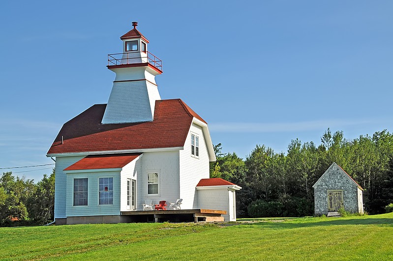 Nova Scotia / Mullins Point Rear Range Lighthouse
Author of the photo: [url=https://www.flickr.com/photos/archer10/] Dennis Jarvis[/url]
Keywords: Nova Scotia;Canada;Gulf of Saint Lawrence;Northumberland Strait