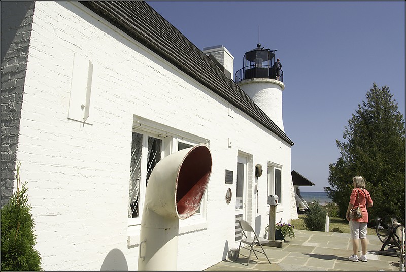 Michigan / Old Presque Isle lighthouse 
Author of the photo: [url=https://www.flickr.com/photos/jowo/]Joel Dinda[/url]

Keywords: Michigan;Lake Huron;United States